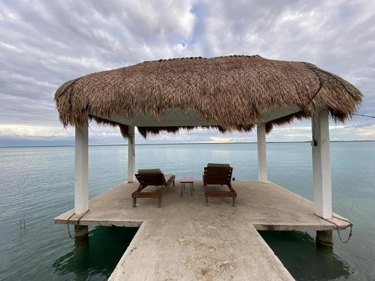 Vila Casa Pescador Bacalar Exteriér fotografie